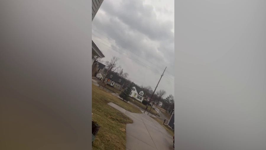 Tornado sirens wail in Cedar Rapids, Iowa
