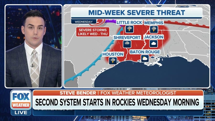 Potential of severe weather, flooding, snow and ice to impact millions this week