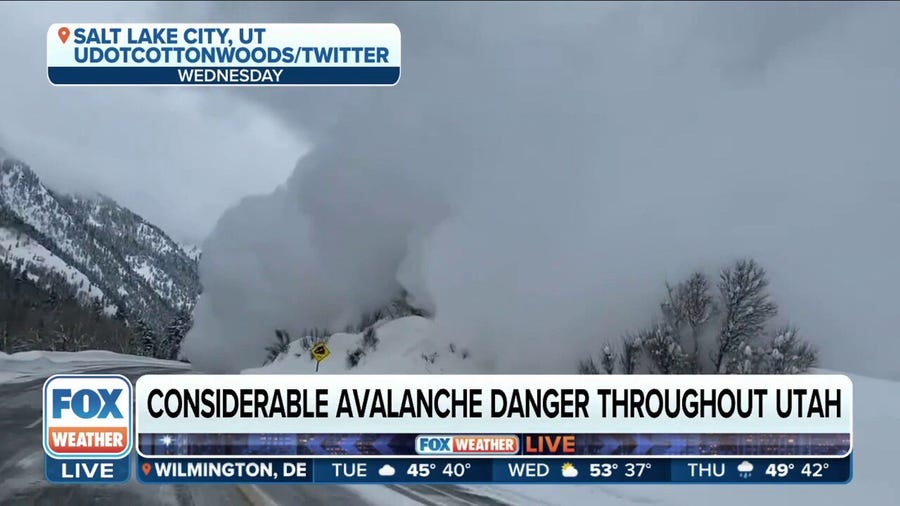 Utah sees considerable avalanche danger, forecaster says