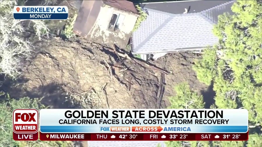 California will see threat of mudslides, landslides for weeks