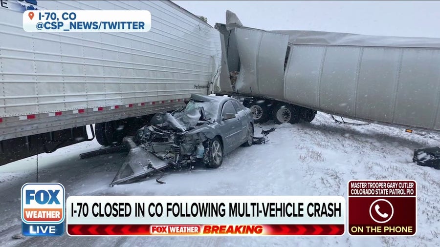 Colorado trooper: I-70 crash scene won't be cleared until Thursday