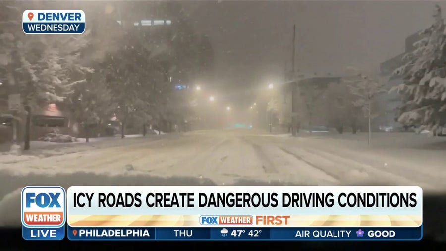 Winter storm created dangerous road conditions across Colorado