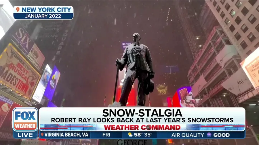 FOX Weather's Robert Ray looks back at last year's snowstorms