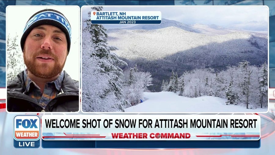 New Hampshire ski resort Attitash Mountain Resort welcomes snow this weekend