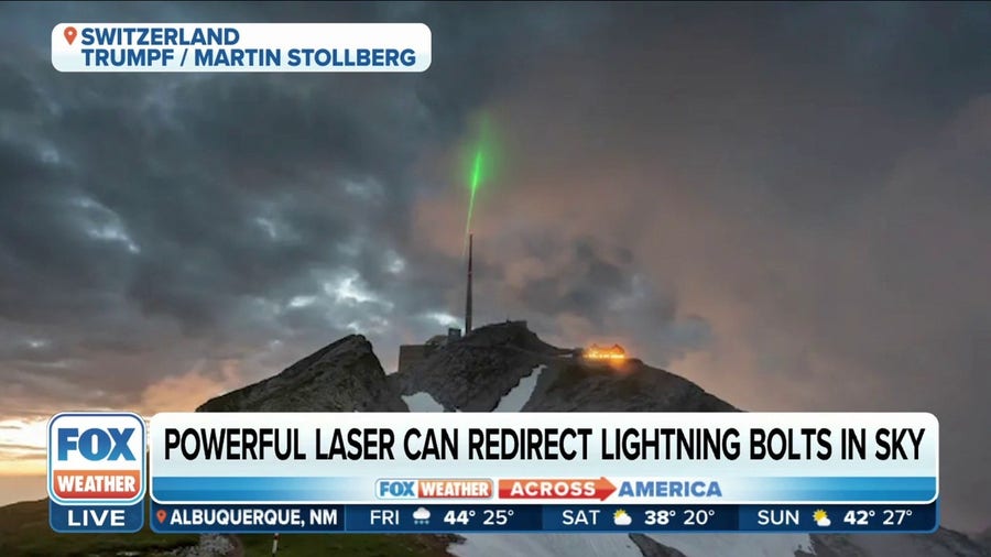 Company Builds Super Laser To Divert Lightning Strikes