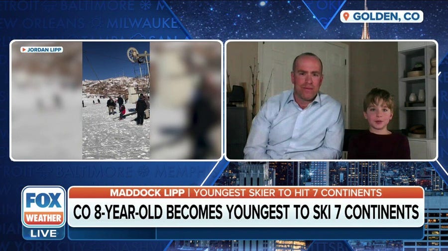 Colorado boy becomes youngest to ski 7 continents