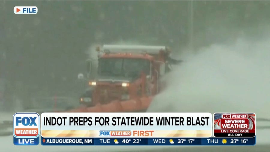 Snowplows on standby as Indiana awaits possible winter weather