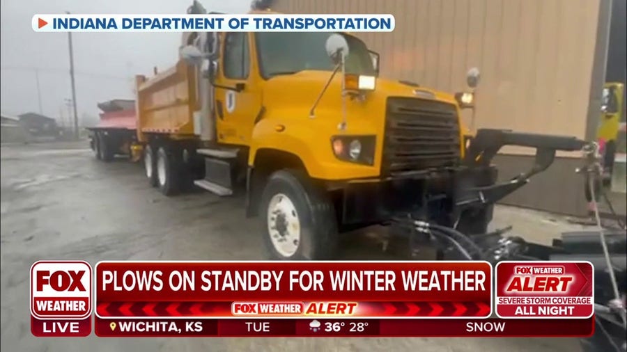 Indiana DOT crews brace for major winter storm
