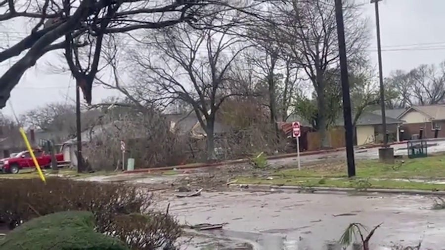 Tornado brings damage to Pasadena, TX