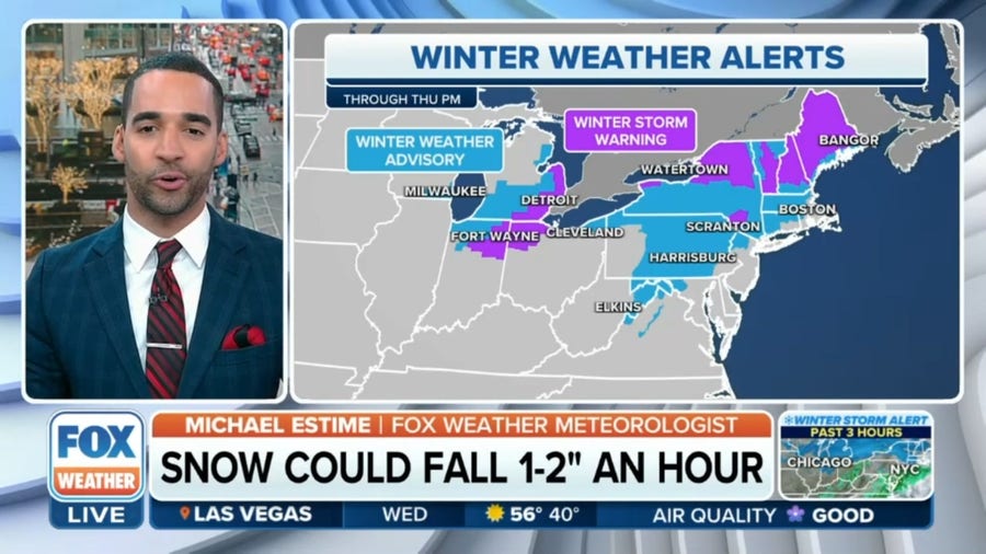Winter storm brings heavy snow to Midwest