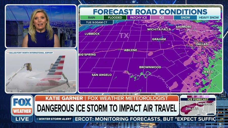 Tracking the ice across the South
