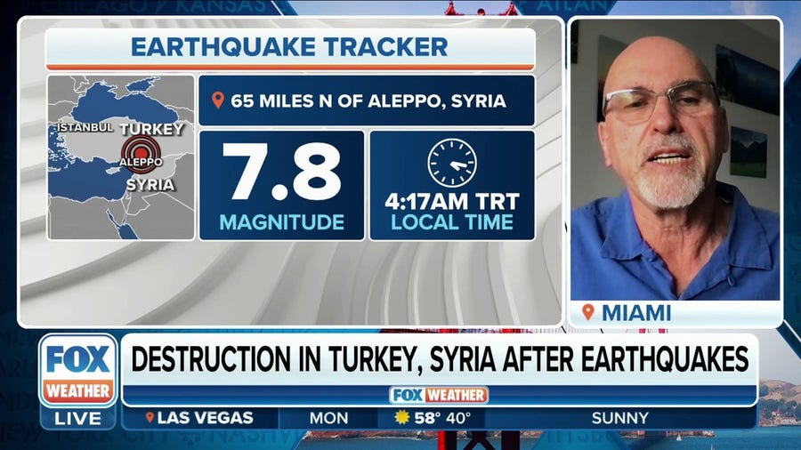 Many aftershocks to come following earthquakes in Turkey, Syria: Professor