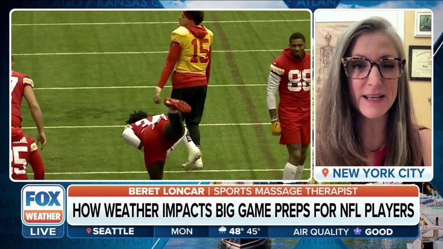 How climate impacts players during Super Bowl