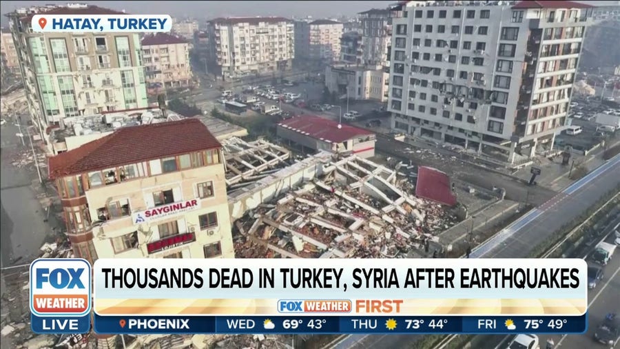 Nearly 10,000 dead, thousands more awaiting rescue after earthquakes rock Turkey, Syria
