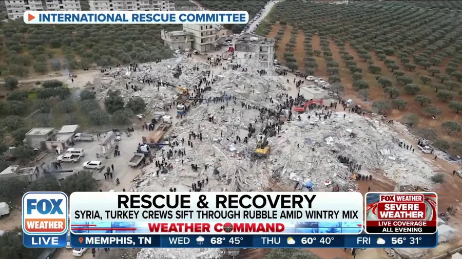 'Time is running out' for rescue crews to find people alive under rubble in Turkey, Syria