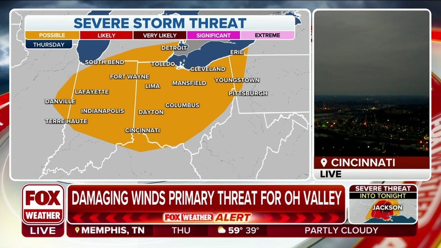 Ohio Valley braces for severe weather threat