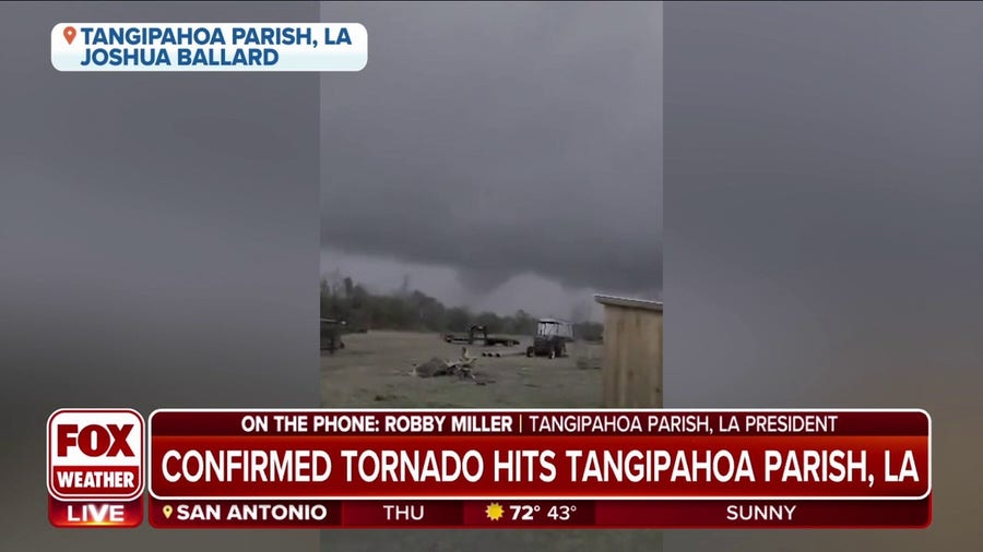 "No serious injuries so far" Tangipahoa parish president provides updates on tornado