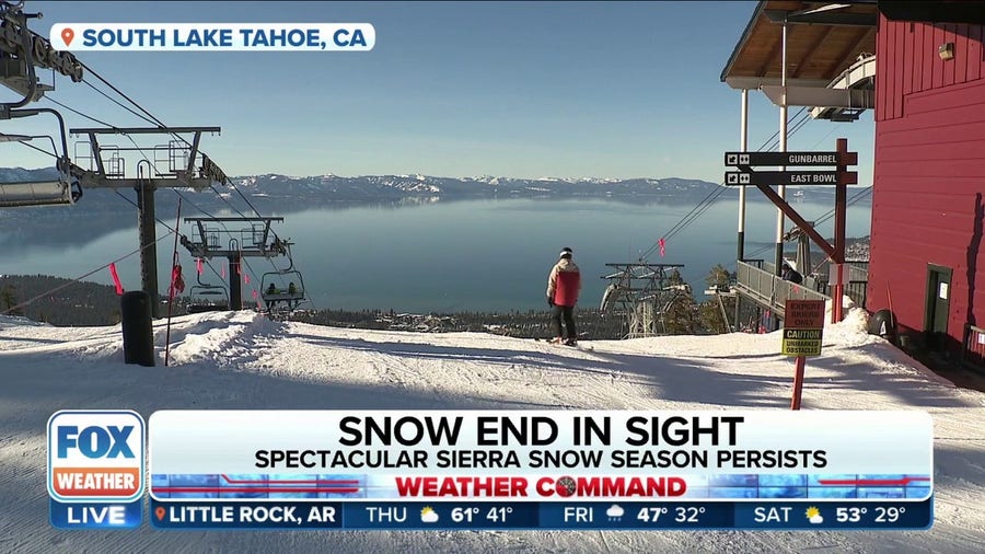 Sierra snowpack exceeds 200% over their normal average