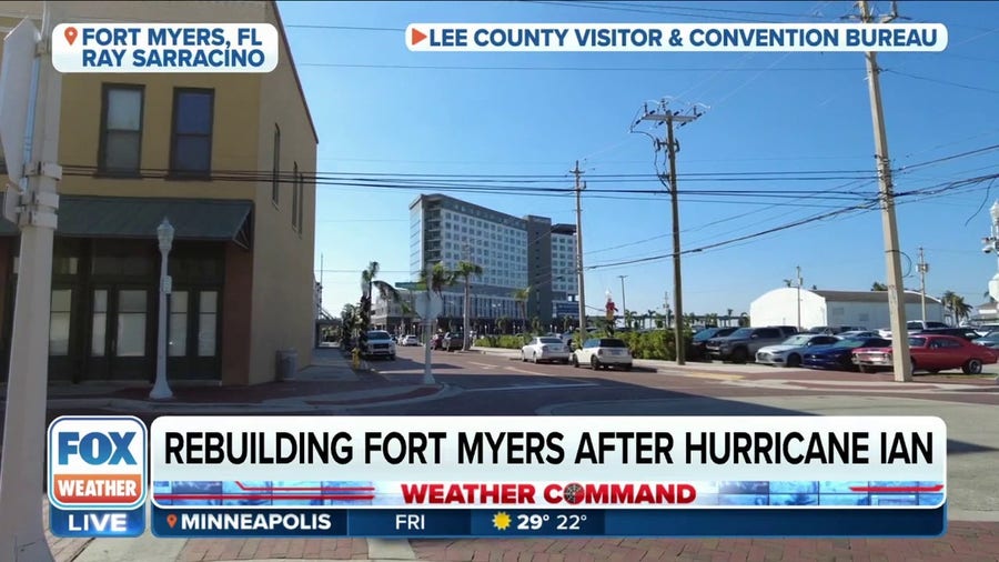 Tourism rebounding in Ft. Myers, Florida following Hurricane Ian