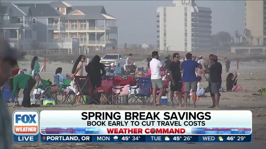 Spring break savings: Book early to cut travel costs