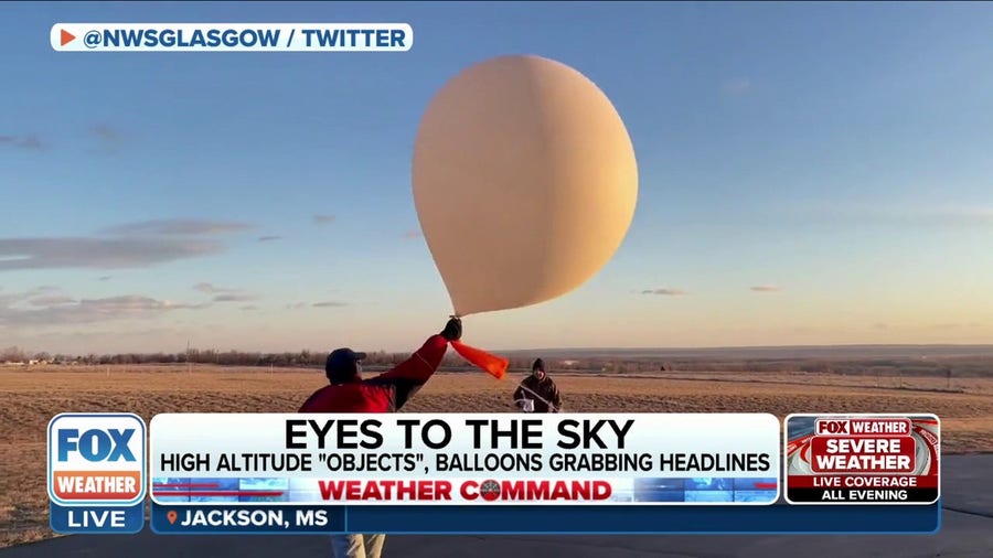 Weather balloons provide temperatures, dew points, other critical data to NWS