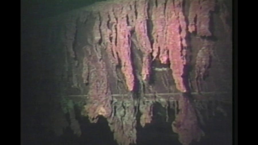 Watch: Rare video footage released from first submersible dives to RMS Titanic