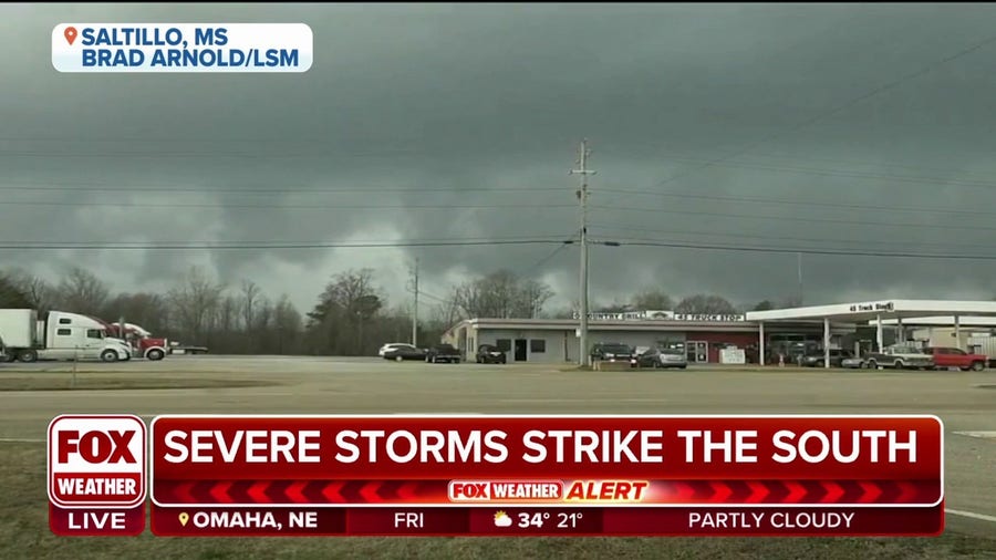 Confirmed tornado in Tippah County, Mississippi