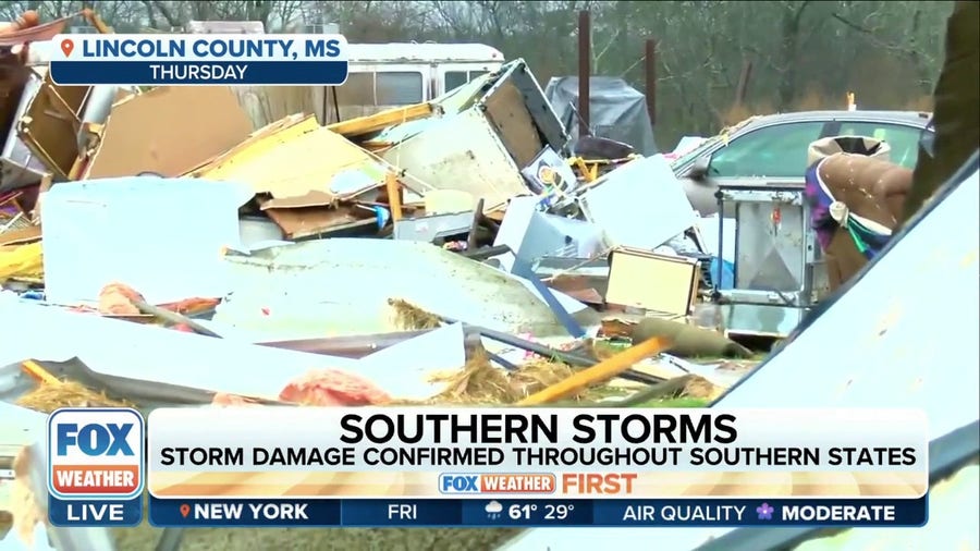 Damage Assessments Underway After Tornadoes Spotted Across South ...