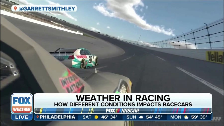 NASCAR driver on how weather plays role in Daytona 500