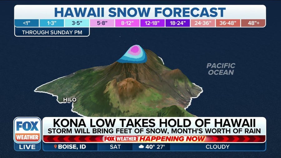 Hawaii EMA: Kona Low brings fair amount of flooding to big island