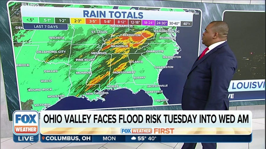 Coast-to-coast storm will bring flooding threat to Ohio Valley