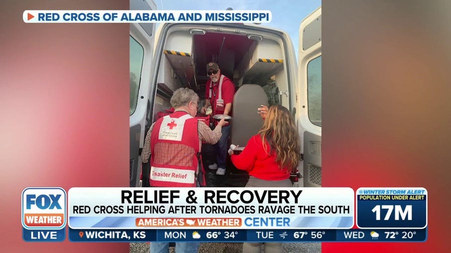 Red Cross assisting in recovery after tornadoes ravage parts of the South