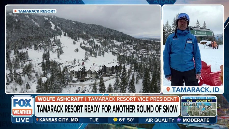 Tamarack Resort in Idaho welcomes new snow