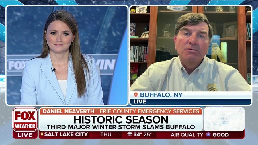 Glaze of ice expected through Friday in Buffalo from winter storm