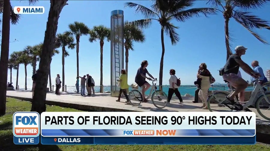 Record heat becoming all too common in Florida this February