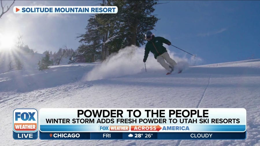 Utah ski resorts enjoy record-breaking snow season