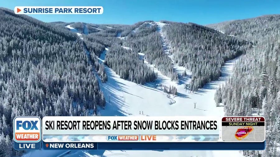 Too much snow closes Arizona ski resort