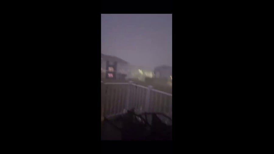 Possible tornado in Norman, Oklahoma