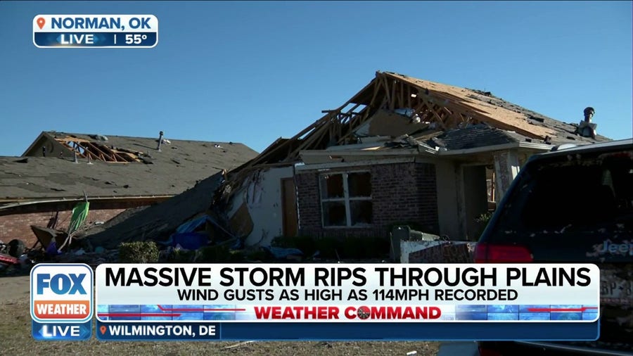 'The windows exploded': Resident describes taking shelter during tornado in Norman, OK