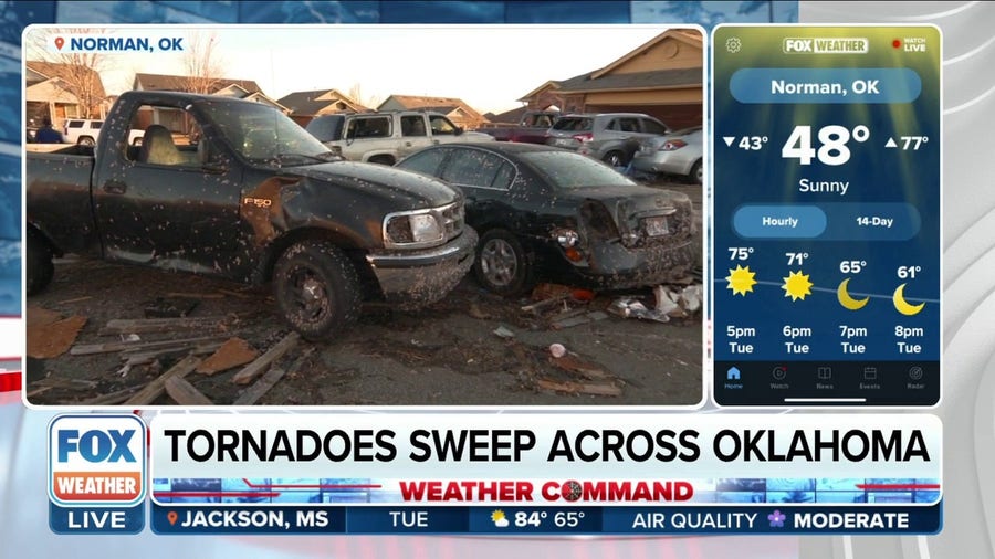 Families picking up the pieces following tornado in Norman, Oklahoma