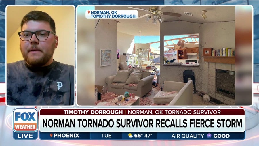 Norman, OK resident loses home from powerful tornado