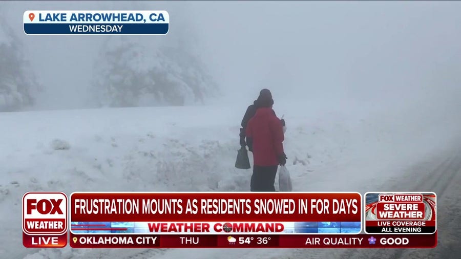 California residents snowed in for days, state of emergency declared