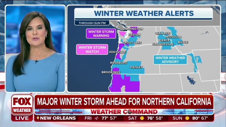 Major winter storm to impact Pacific Northwest over the weekend