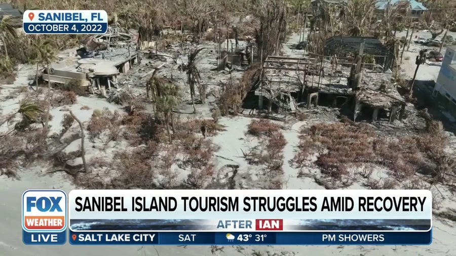 Sanibel Island's tourism strugglers amid Hurricane Ian recovery