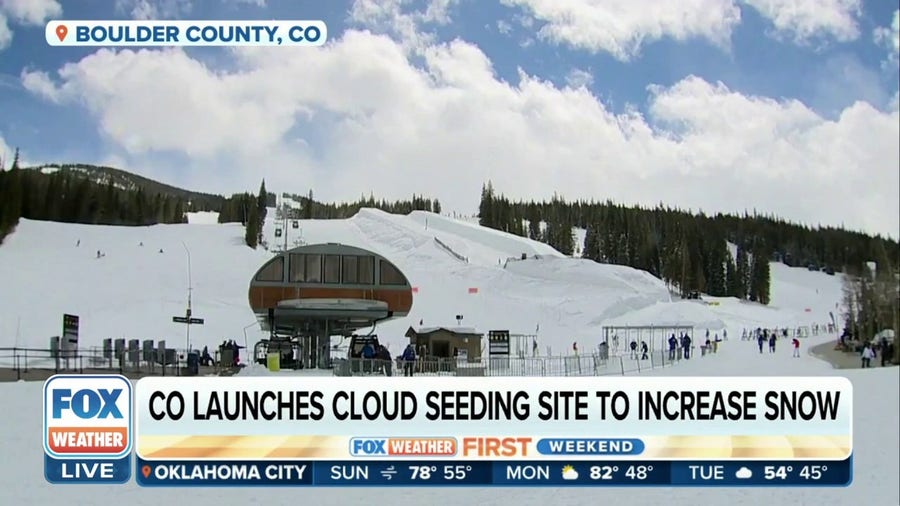 Cloud seeding pilot program launched in Colorado to squeeze out more snow