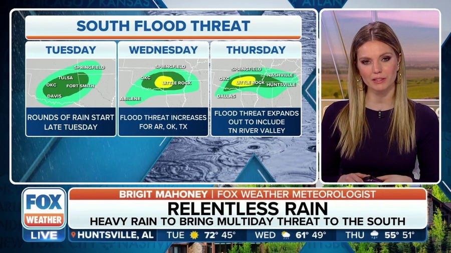 Flash Flood Threat | Latest Weather Clips | FOX Weather