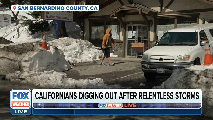 Three found dead in snowbound California home and more snow on the way
