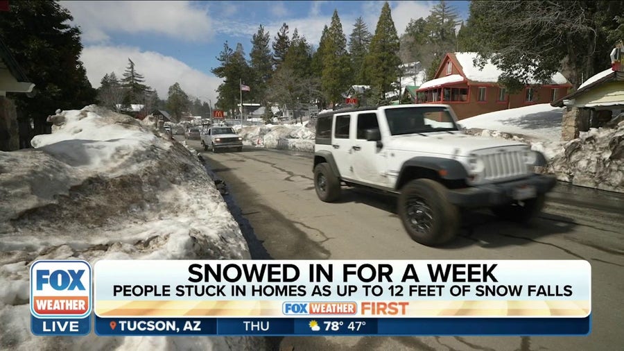 California mountain communities recovering from deadly snowstorm