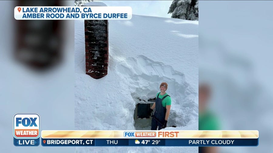 California residents help free neighbors trapped in homes from historic snowstorm