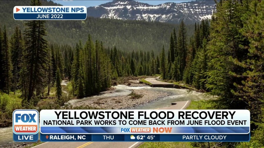 Yellowstone welcomes visitors as park recovers from 2022 flood event